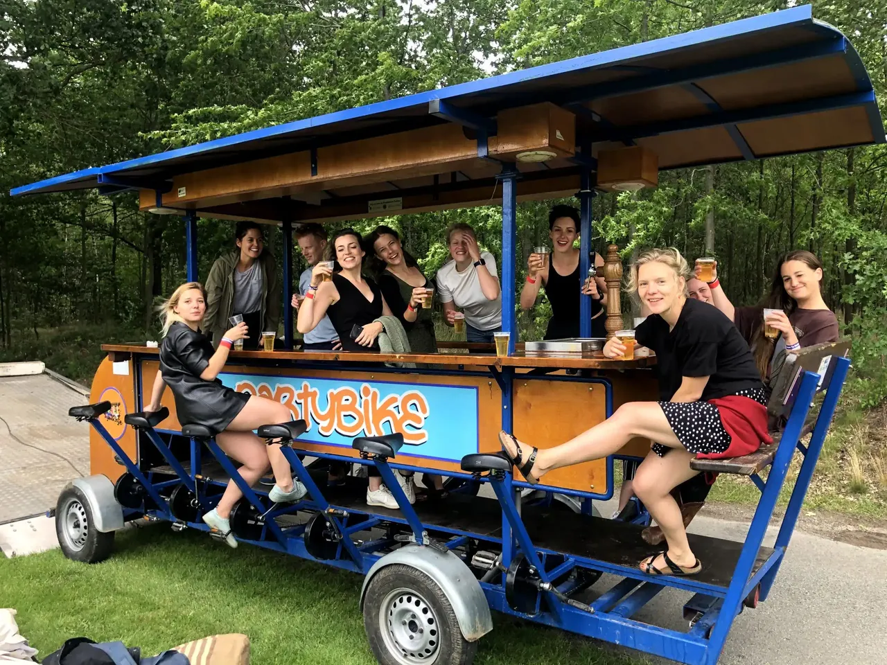 Beer bike in Utrecht